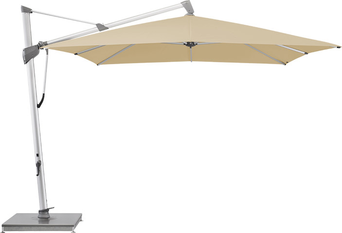 Sombrano S+ parasol antrhracite rechthoekig 400 x 300, kleur