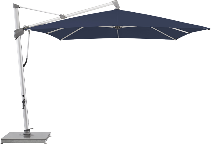 Sombrano S+ parasol rechthoekig 400 x 300, kleur 439 Navy