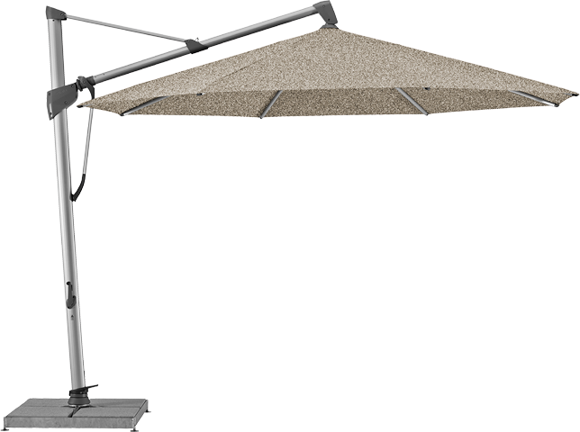 Sombrano S+ parasol rond 400, kleur 461 Taupe